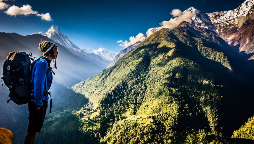 trekking destination in the Himalayas